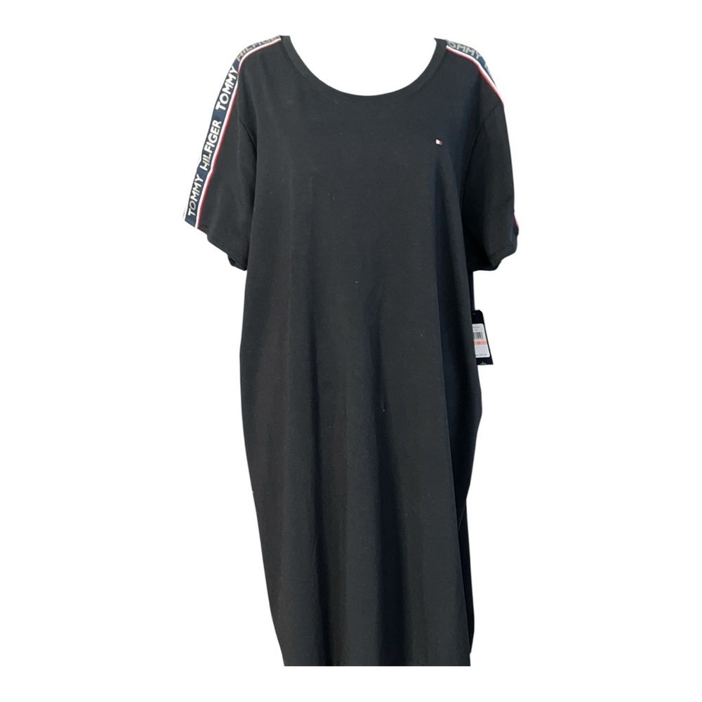 Tommy Hilfiger Black Logo Dress - Picture 3 of 8